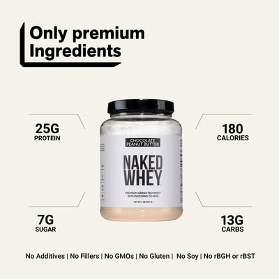 whey isolate protein powder clean ingredient gluten-free soy-free