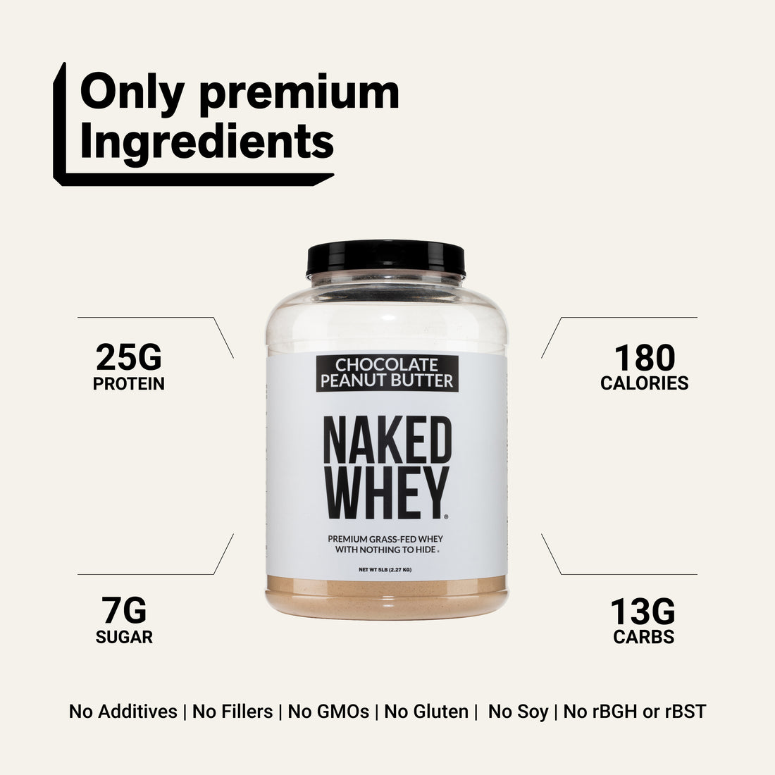 Chocolate Peanut Butter Whey Protein Powder