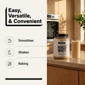 chocolate peanut butter whey protein smoothies shakes baking