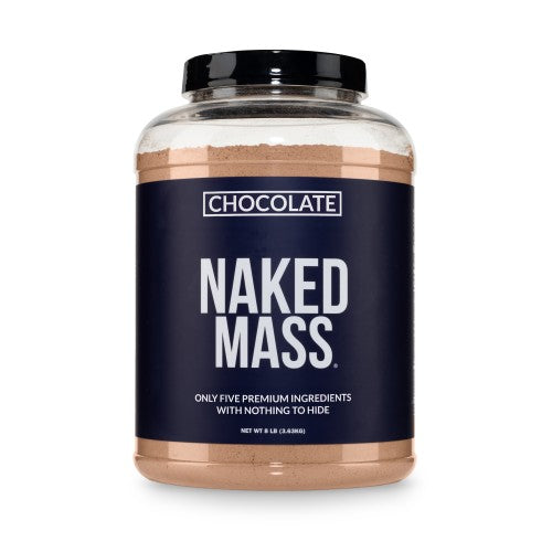 Chocolate Mass Gainer Protein Supplement | Naked Chocolate Mass - 8LB