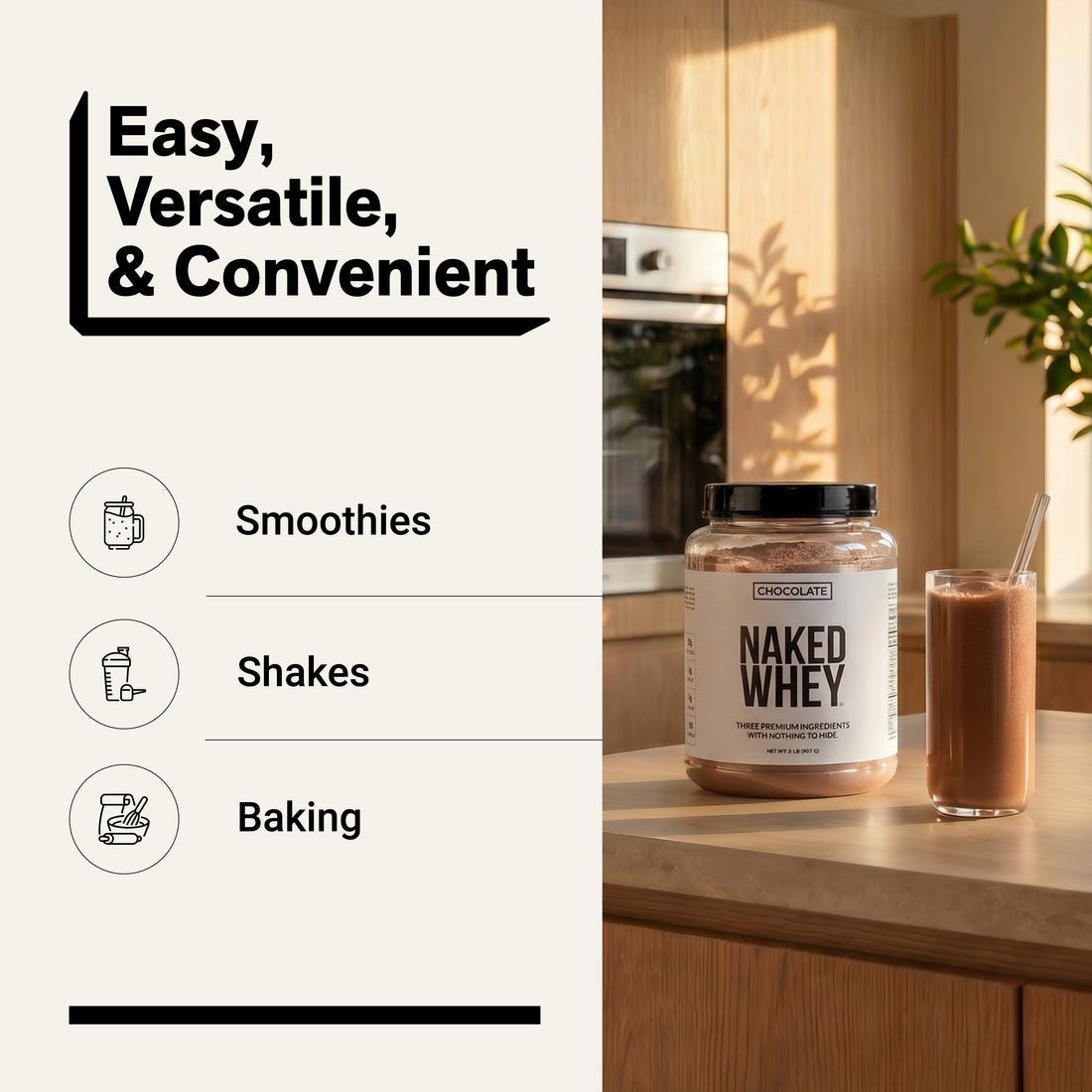 chocolate whey protein shake isolate powder amino acid