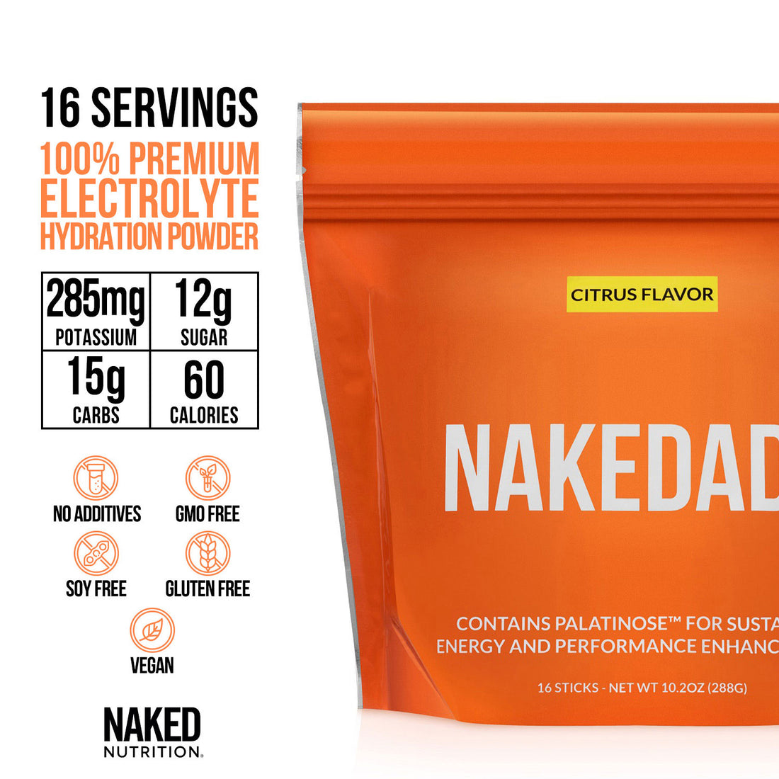 citrus hydration sports drink