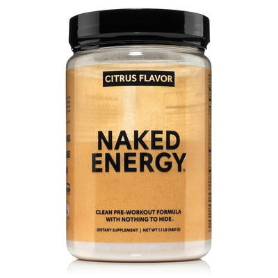 Citrus Pre Workout Supplement | Naked Energy - 30 Servings
