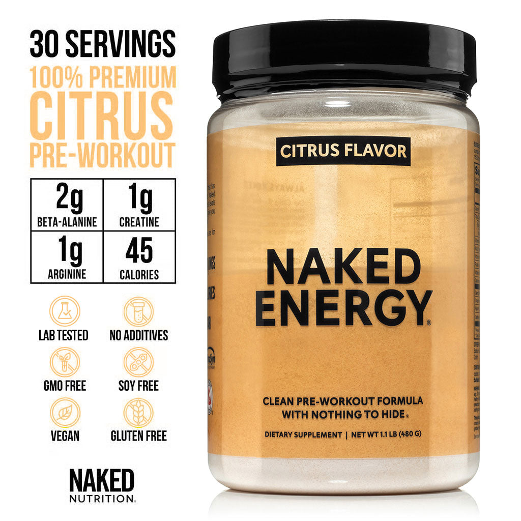 Watermelon Pre Workout Supplement | Naked Energy - 30 Servings - Image 3