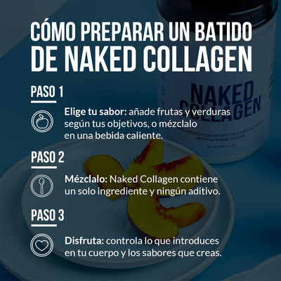 Proteína en polvo de péptidos de colágeno | Naked Collagen - 20 oz