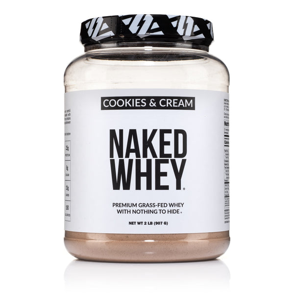 Cookies And Cream Whey Protein Powder 2lb Naked Whey 1752