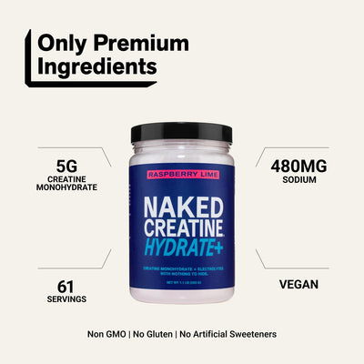 creatine monohydrate non gmo no gluten no artificial sweeteners