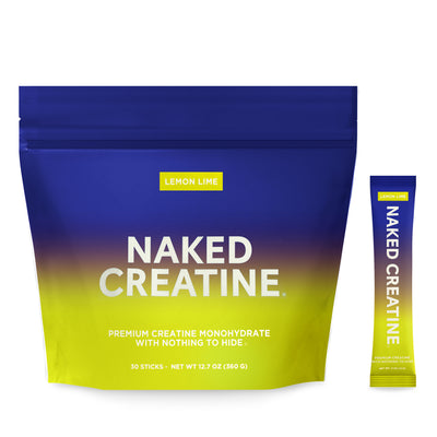 creatine monohydrate powder gmo-free no-additives flavored lemon lime