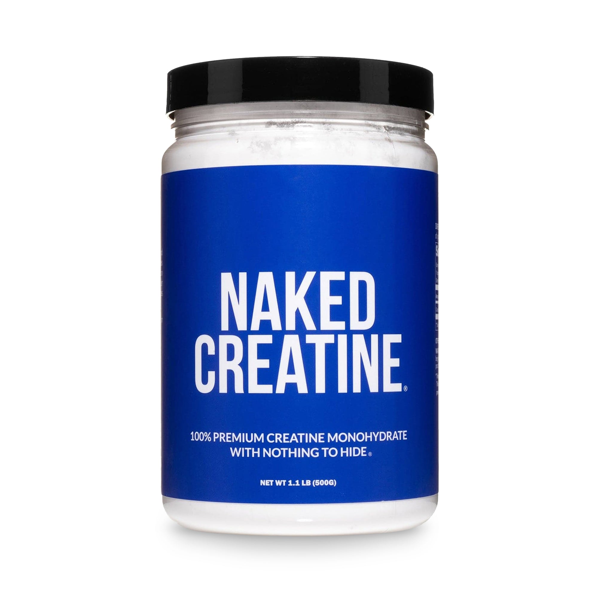 Monohidrato de creatina en polvo 500 g | Naked Creatine - 1,1 lb