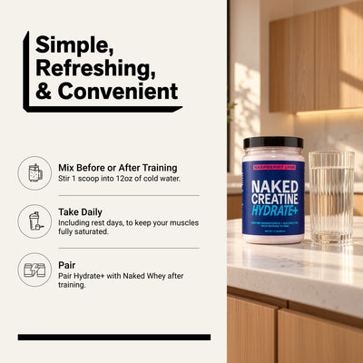 hydrate creatine monohydrate