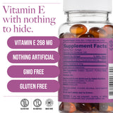 Daily Vitamin E Supplement | Naked Vitamin E - 100 Softgels