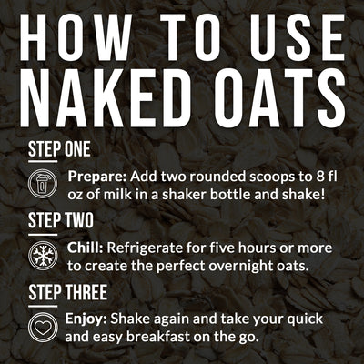 flavored high protein oats