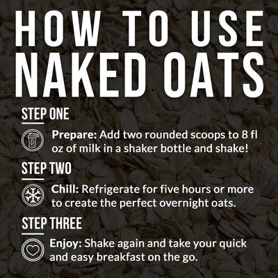 flavored high protein oats