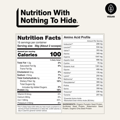 Fröproteinpulver | Naked Seed - 1LB