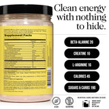 Pre Workout Supplement Fruit Punch