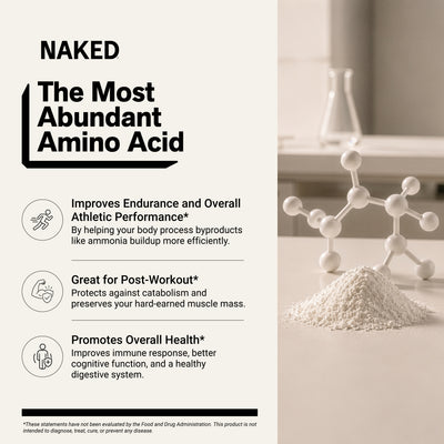 Glutamine Poeder | Naked Glutamine 1KG