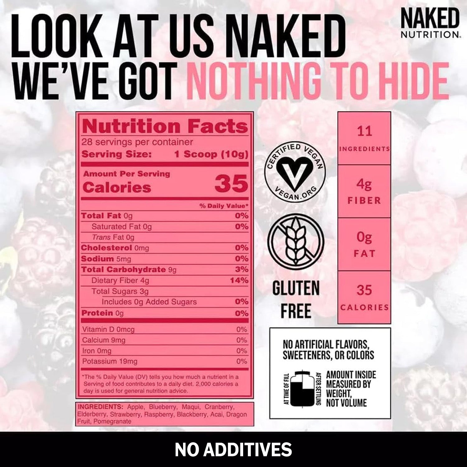 Super Reds Fruit Powder | Naked Reds - Image 4