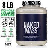 Mass Gainer Protein Supplement | Naked Mass - 8LB