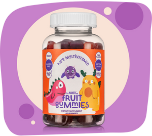 Gomitas multivitamínicas para niños | 60 gomitas de frutas