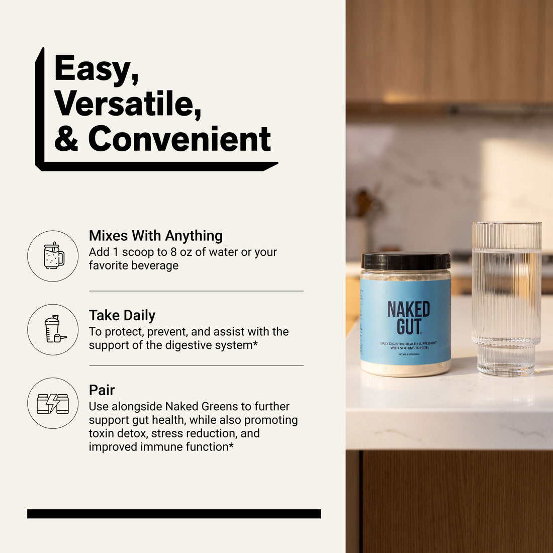Darmgezondheid Supplement | Naked Gut - 40 porties