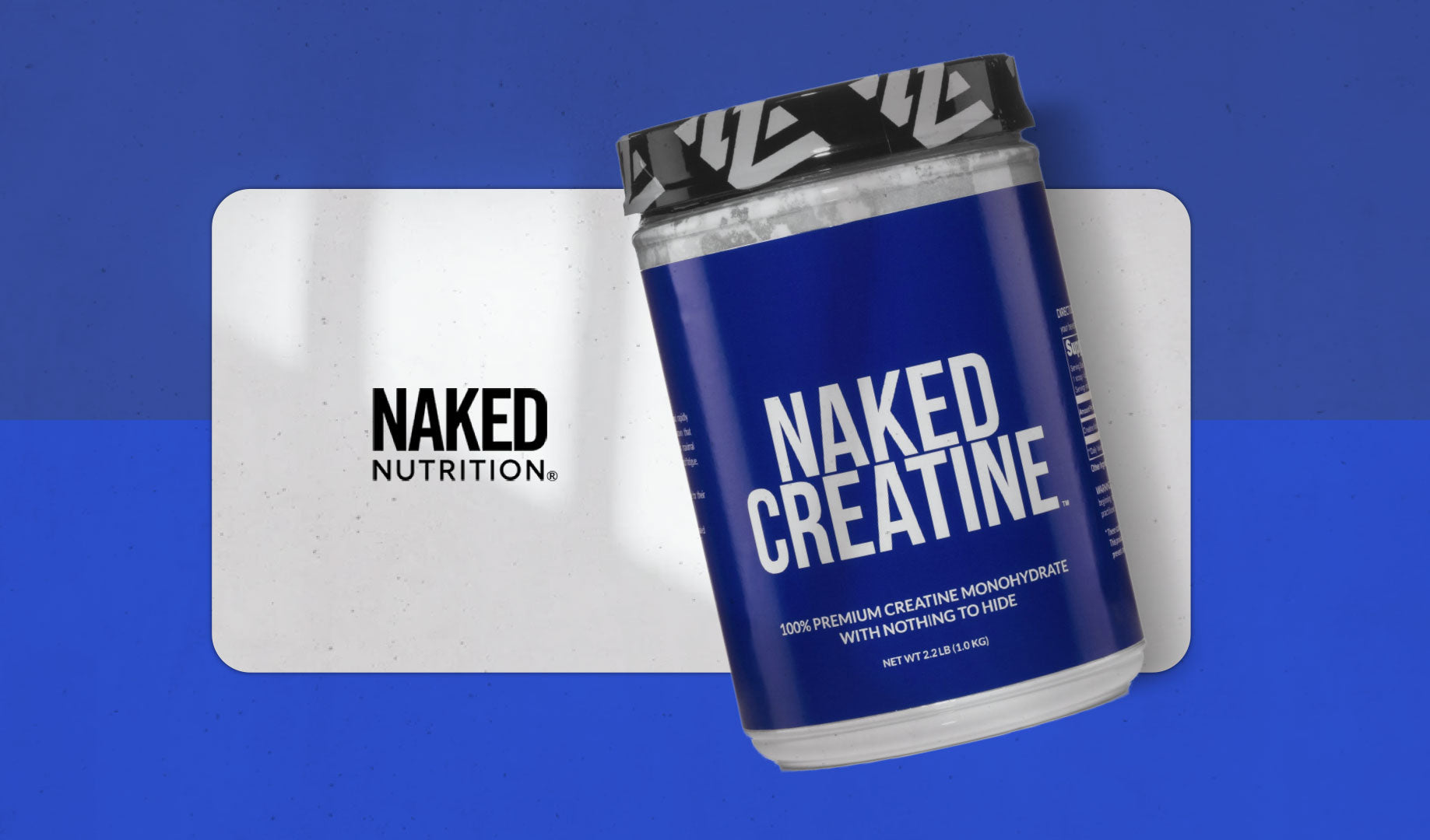 Add our creatine powder to protein shakes and smoothies. Best used before exercise, after a workout, and at the same time each day.