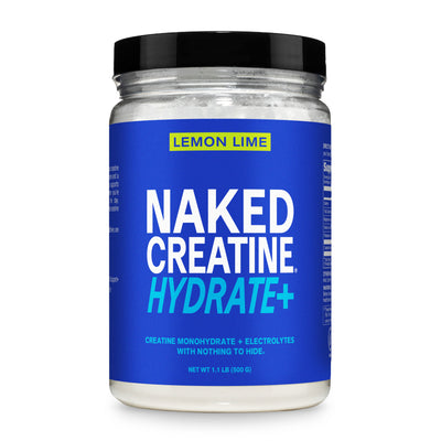 creatine monohydrate hydration lemon lime