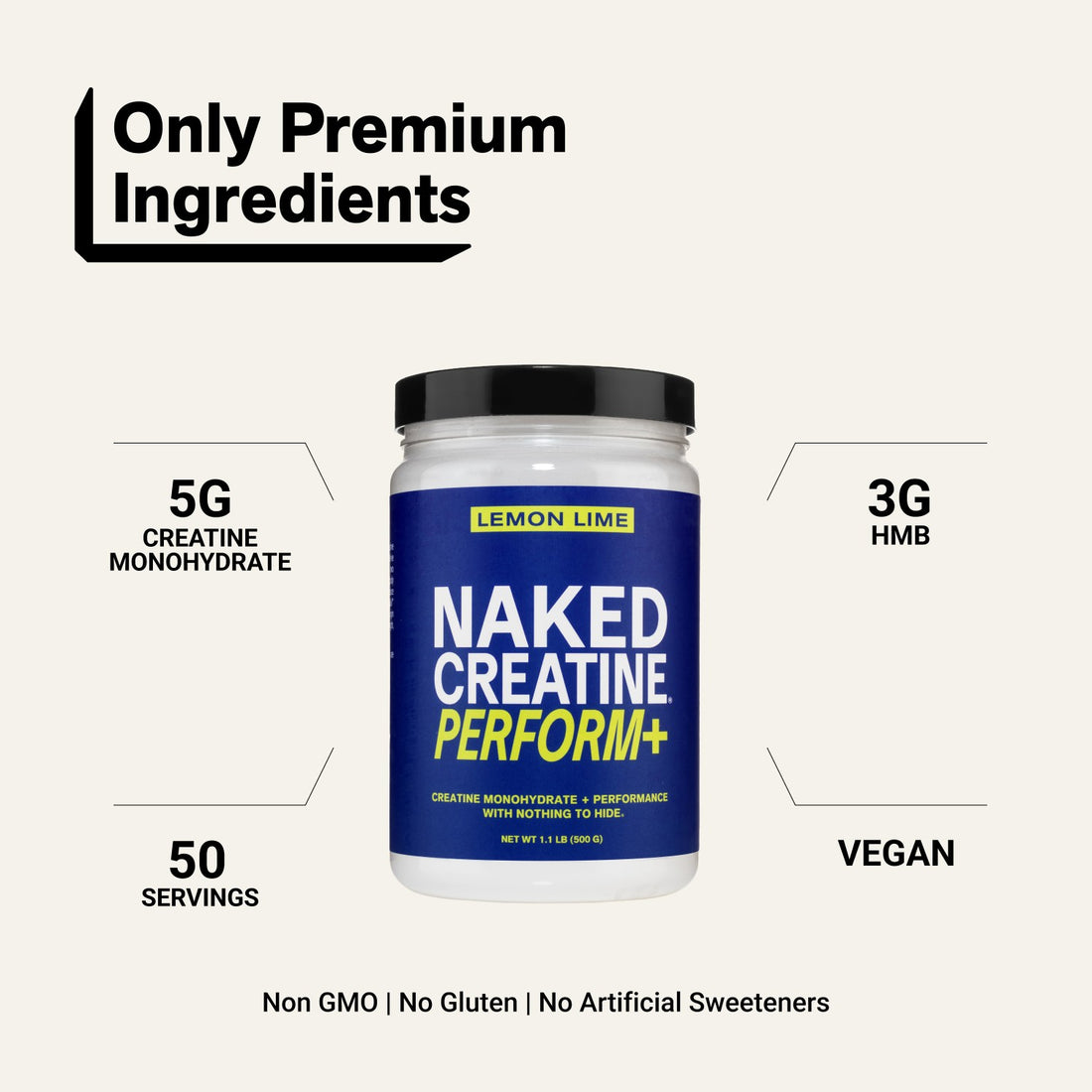 lemon lime creatine 5g creatine 3g hmb
