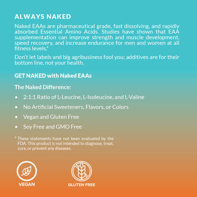 Mango Essential Amino Acids Supplement | Naked EAAs - 26 Servings