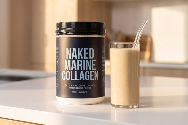 Add our marine collagen peptides powder to coffee, protein shakes, smoothies, or baking recipes. Best used in the morning or at any time throughout the day.