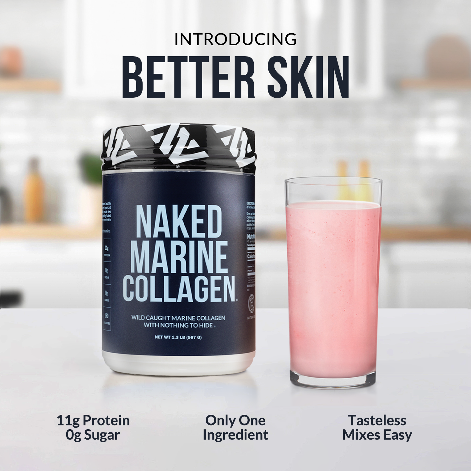 Marine Collagen Peptides Protein Powder | Naked Marine Collagen - Image 2