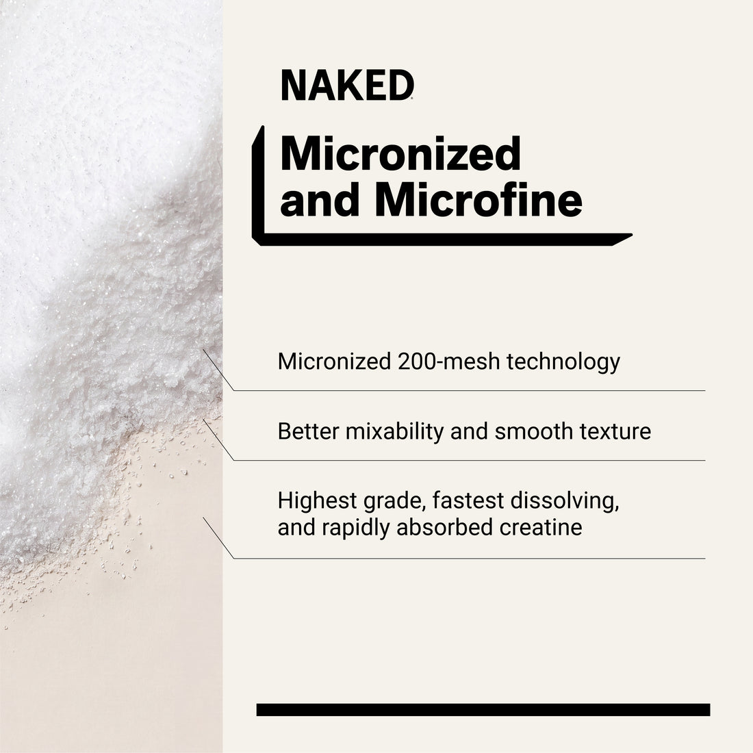 flavored micronize microfine creatine powder soy-free lemon lime
