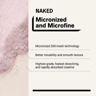 flavored micronize microfine creatine powder soy-free strawberry