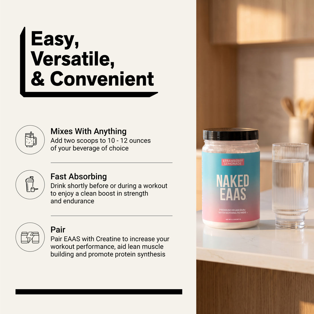 naked amino acids supplement eaa powder