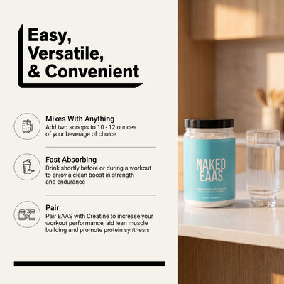 naked amino acids supplement eaa powder