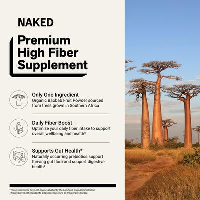 naked fiber organic baobab powder benefits