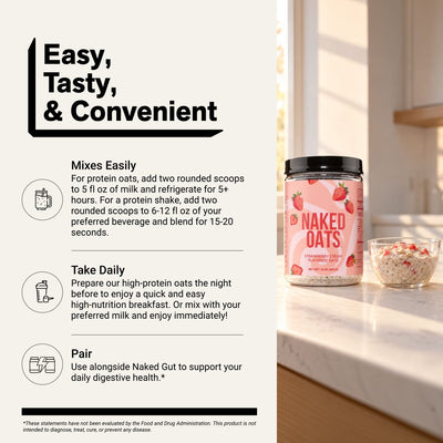 naked oats strawberry cream preparation directions