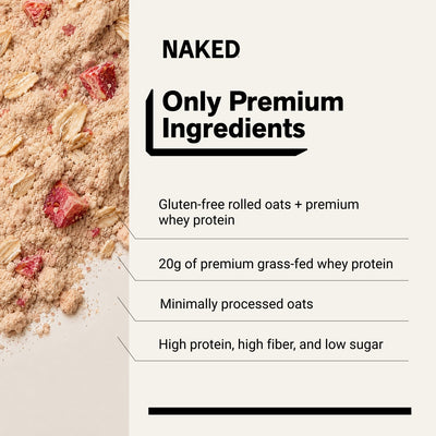 naked oats strawberry cream product overview