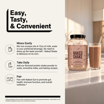 naked shake chocolate mixing directions