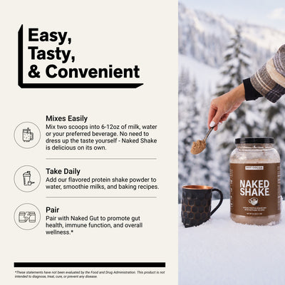 naked shake hot cocoa mixing directions