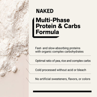 naked vegan mass unflavored 12 lb product overview
