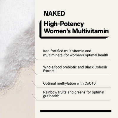 naked women's multivitamin product overview