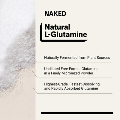Glutamine Poeder | Naked Glutamine 1KG