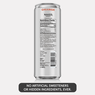 no artificial sweeteners energy drinks