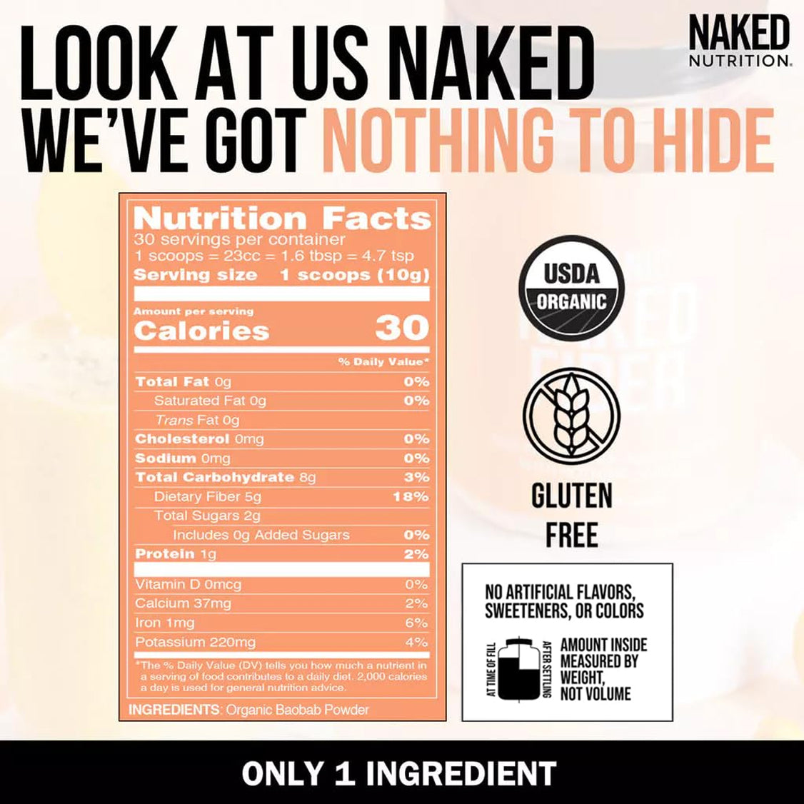 Organic Fiber Supplement | Naked Fiber - Image 4
