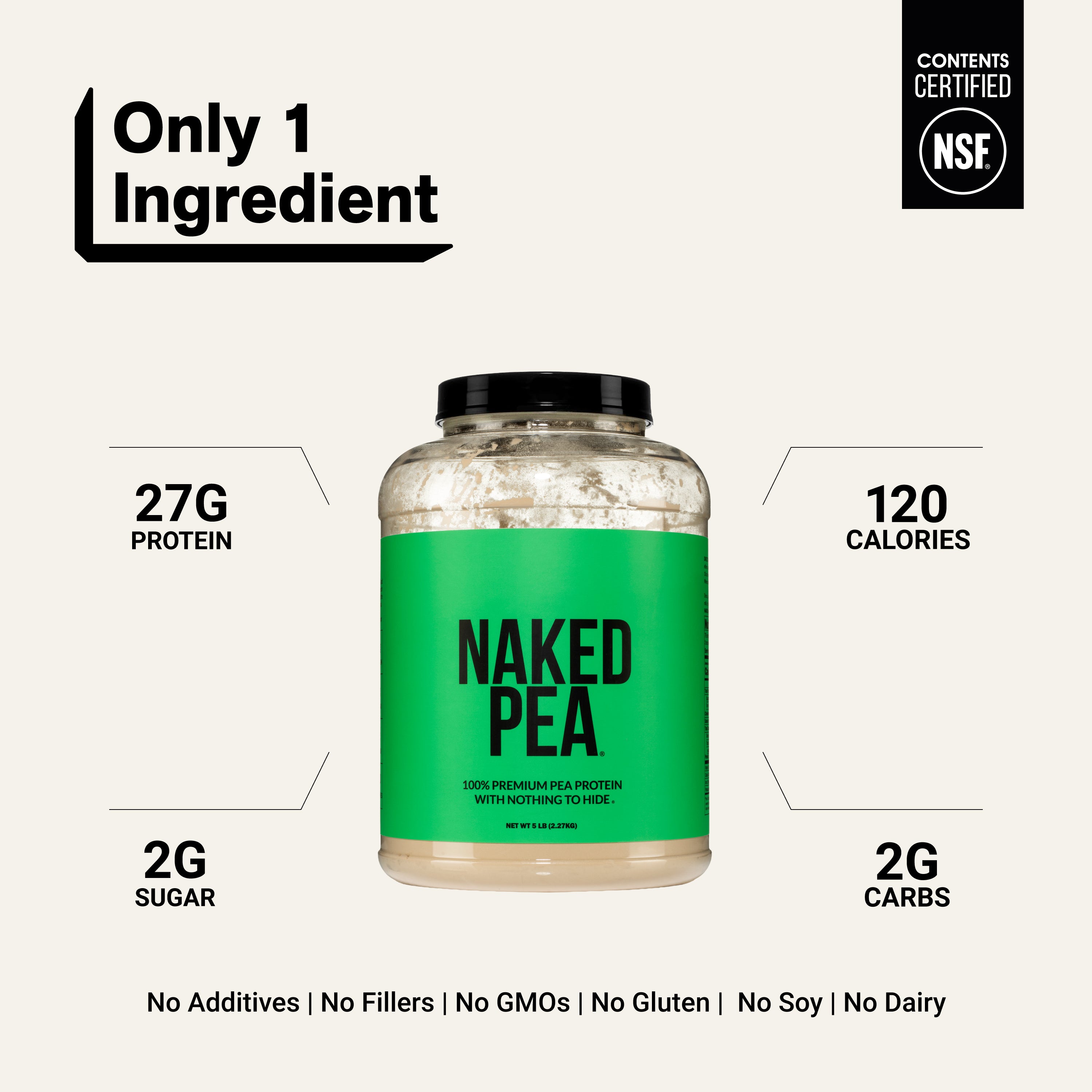 Naked Nutrition Naked Pea