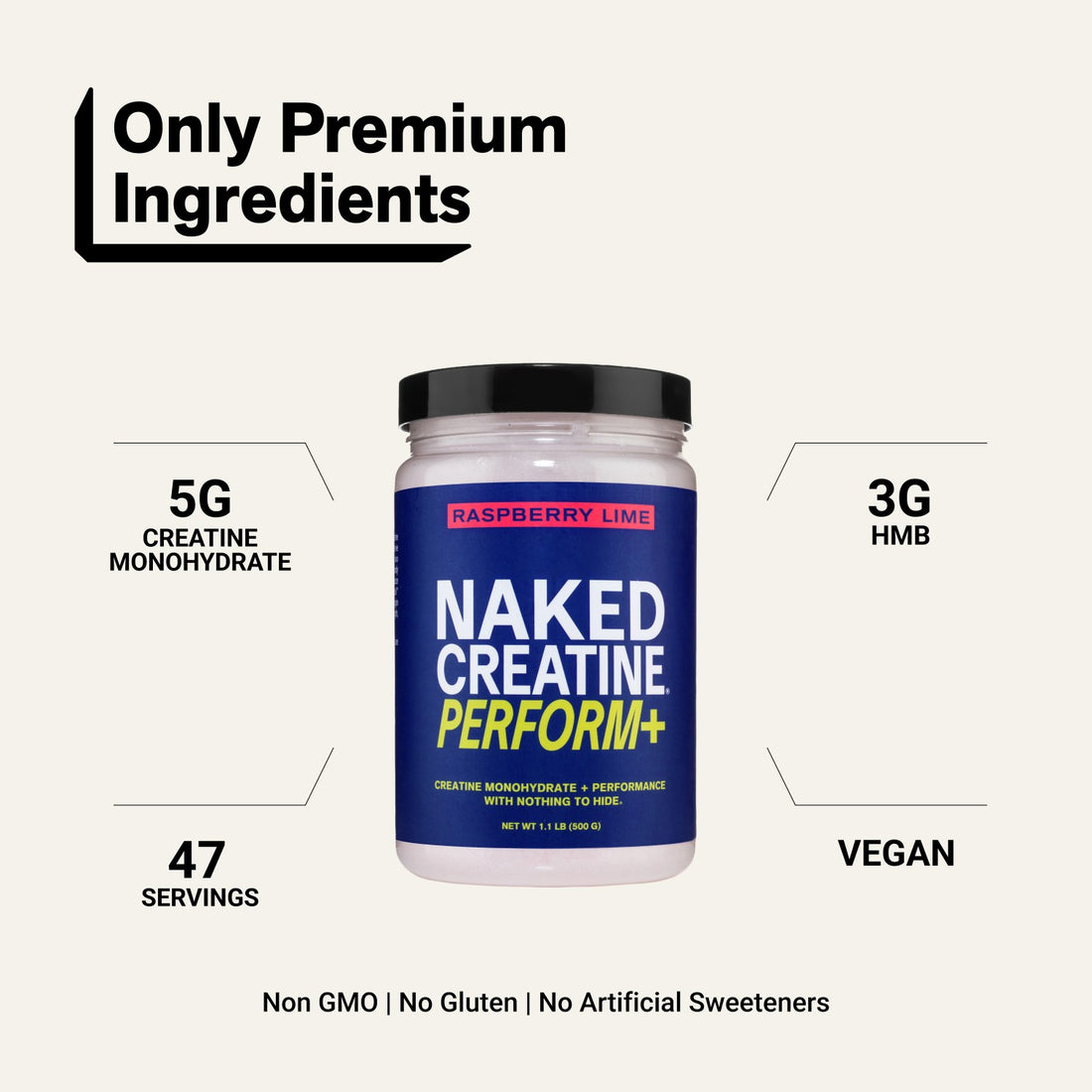raspberry lime creatine 5g creatine 3g hmb