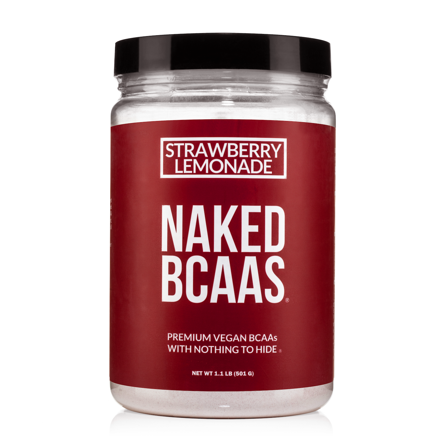Strawberry Lemonade Branched Chain Amino Acids | Naked BCAAs - 34 Serv