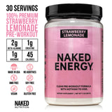 Suplemento preentrenamiento con cítricos | Naked Energy - 30 porciones