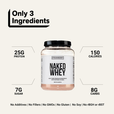 whey isolate protein powder clean ingredient gluten-free soy-free