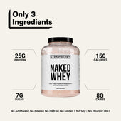 whey isolate protein powder clean ingredient gluten-free soy-free